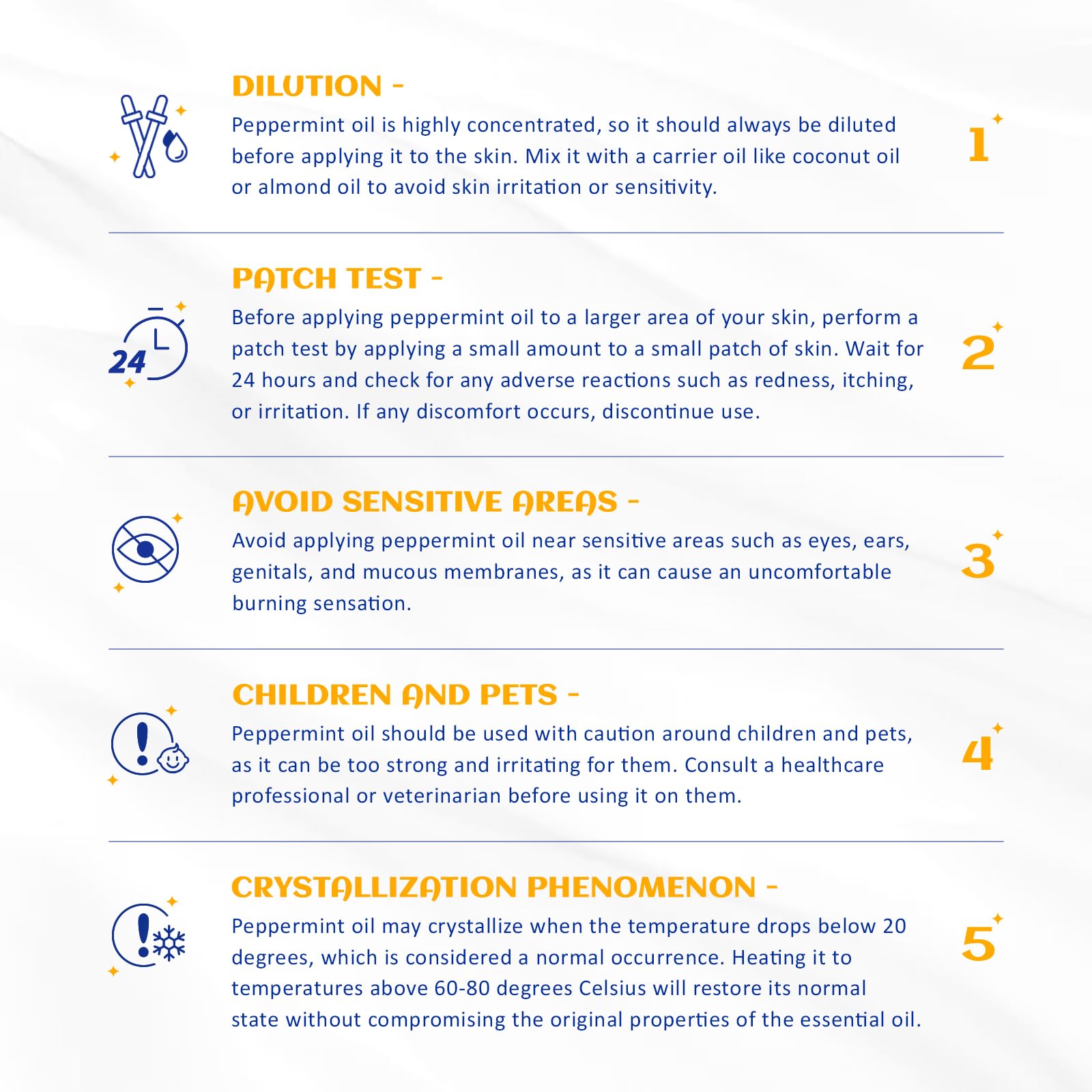 HIQILI Peppermint Essential Oil, 100% Pure Natural for Diffuser, Hair, Massage, Add to Spray HIQILI