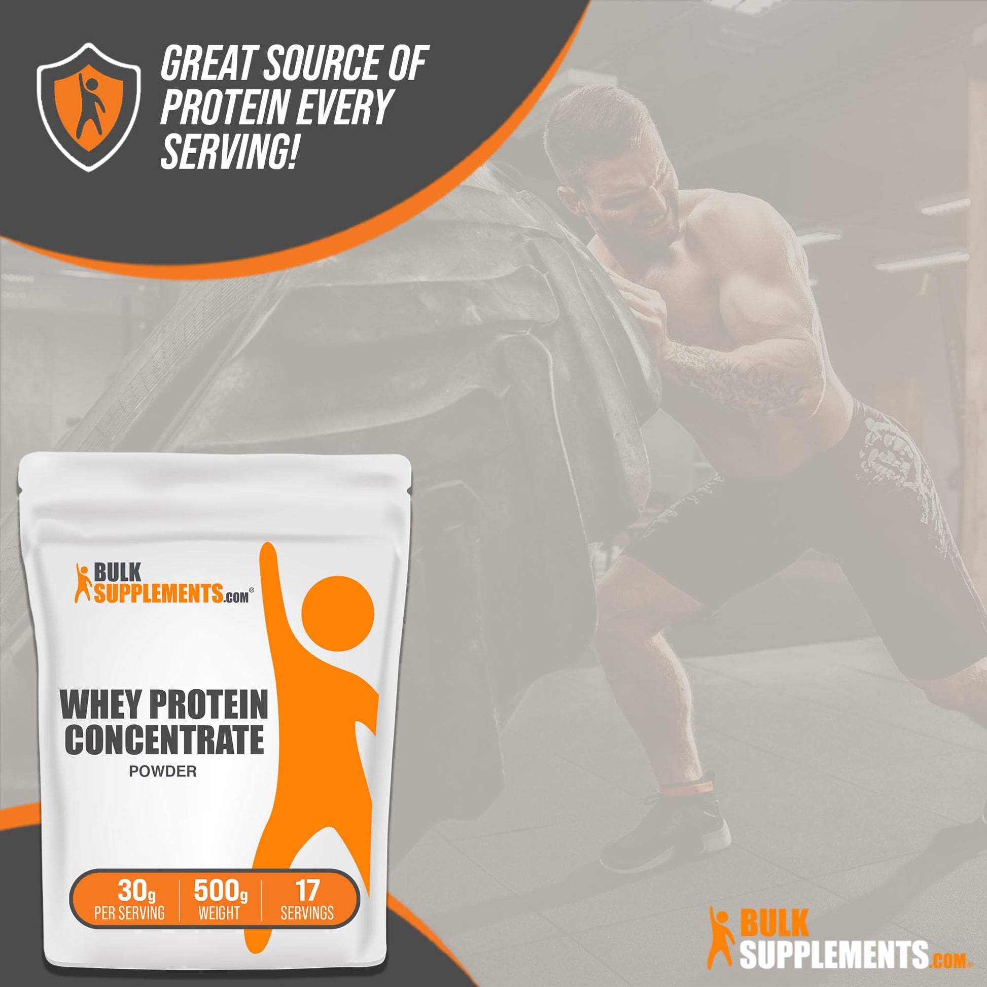 BULKSUPPLEMENTS.COM Whey Protein Concentrate Powder - Protein Powder Unflavored BULKSUPPLEMENTS.COM