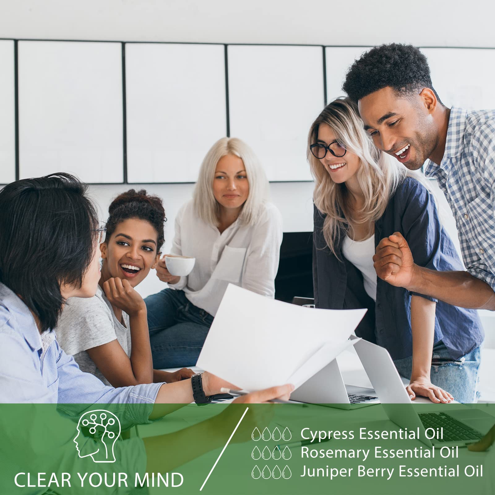 Cypress 3.38fl.oz Essential Oil, PHATOIL Aromatherapy Essential Oils for Diffuser, Humidifier PHATOIL