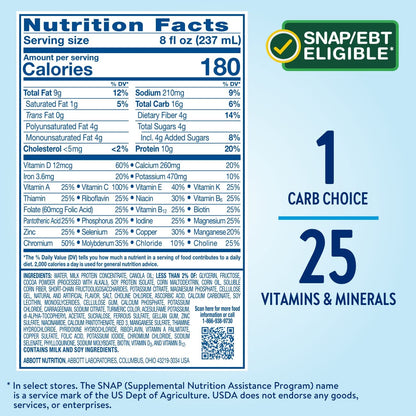 Glucerna Nutritional Shake, Diabetic Drink to Support Blood Sugar Manage