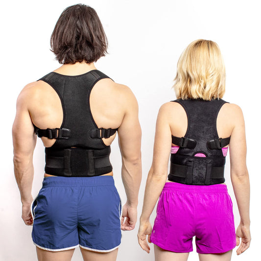 FlexGuard Posture Corrector for Women and Men - Back Brace for Posture, Adjustable Back 