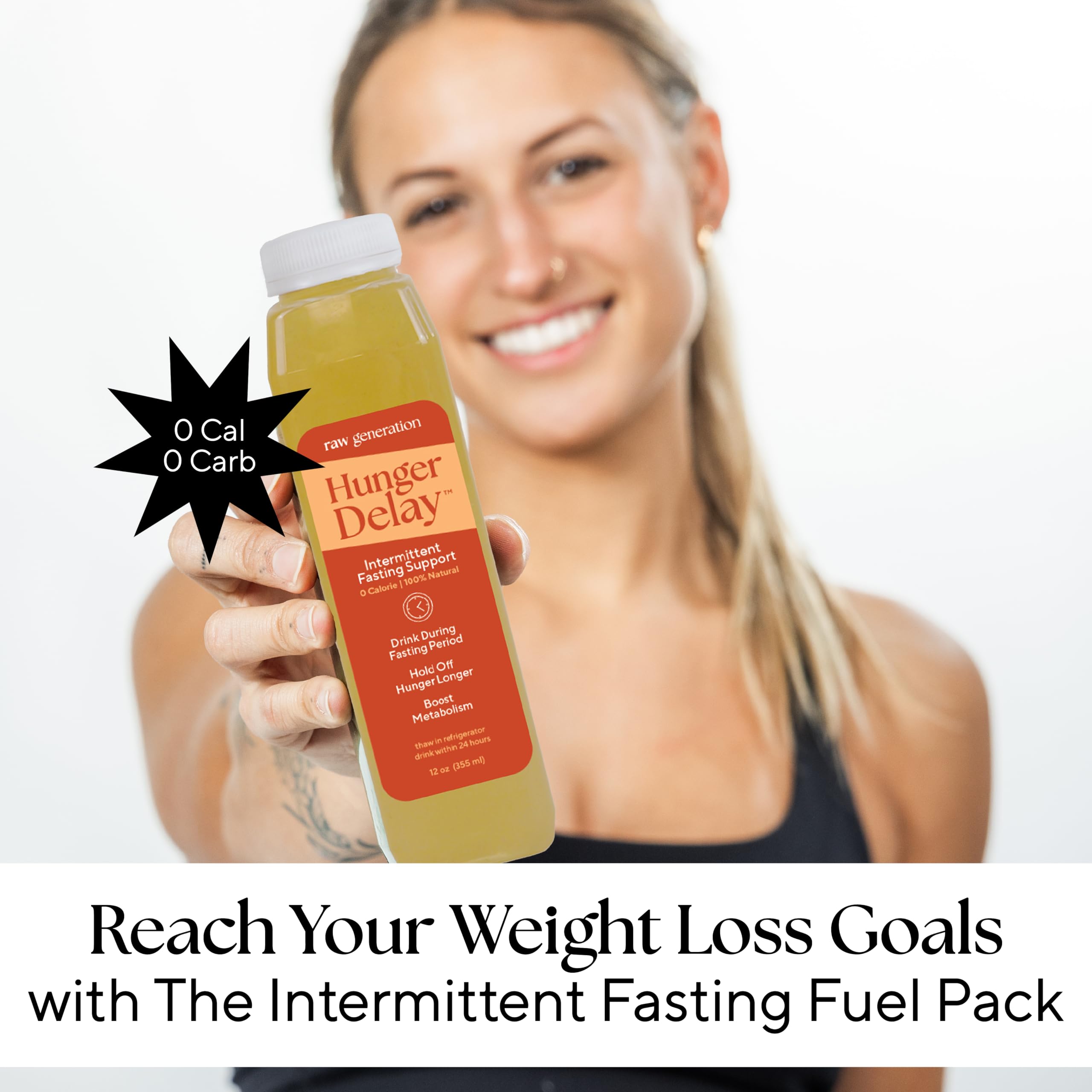 Raw Generation Intermittent Fasting Fuel Pack - Weekly Fasting Drink Kit with Vital Electroly Raw Generation