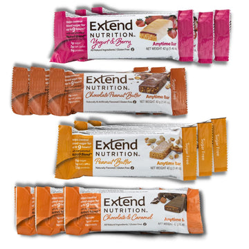 Extend Nutrition Diabetic Snacks for Sugar Control, Low Carb, Low Sugar, Low Calorie Snacks