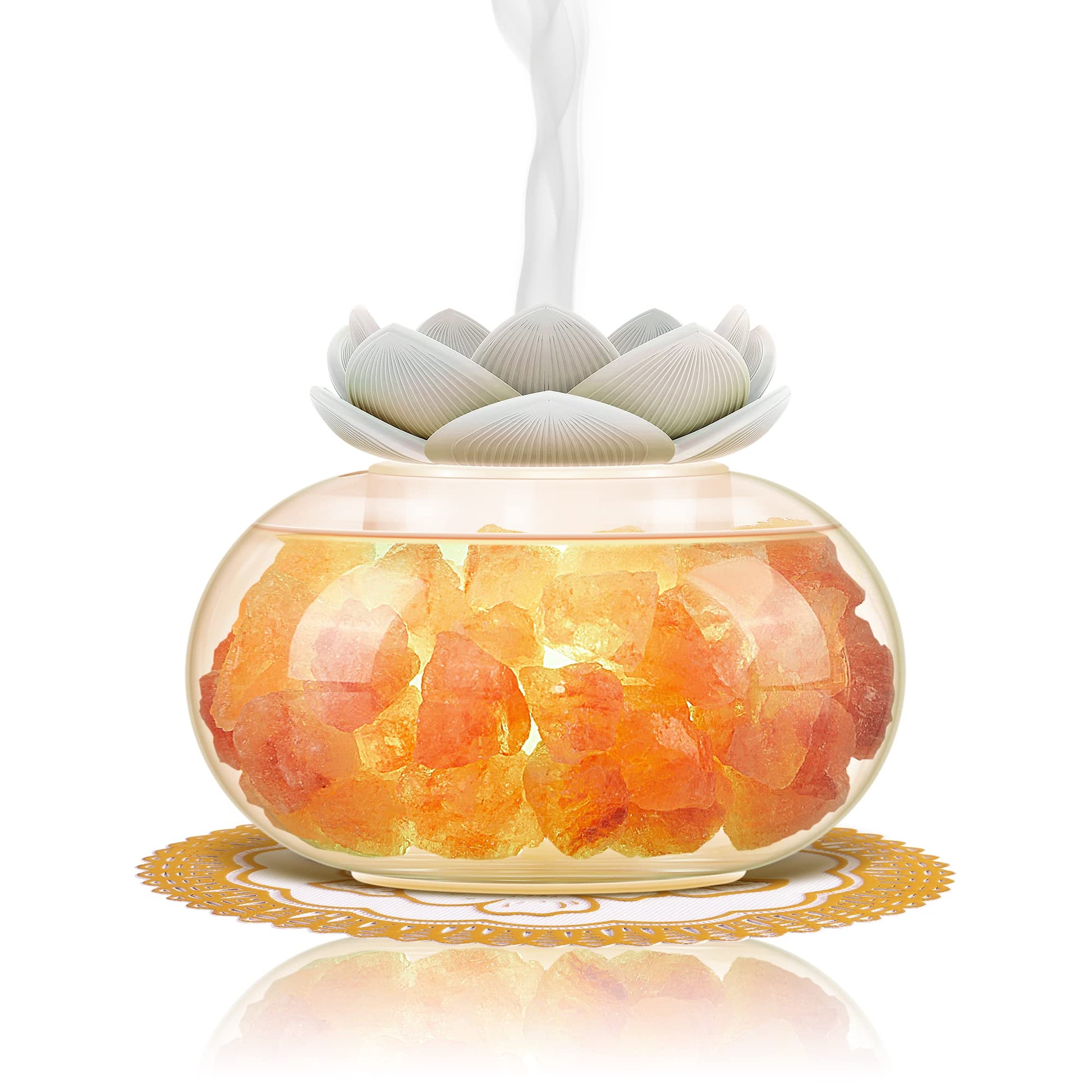 Essential Oil Diffusers Aromatherapy Diffuser: YeeQue Salt Lamp Diffuser for Home Bedroom Office YeeQue