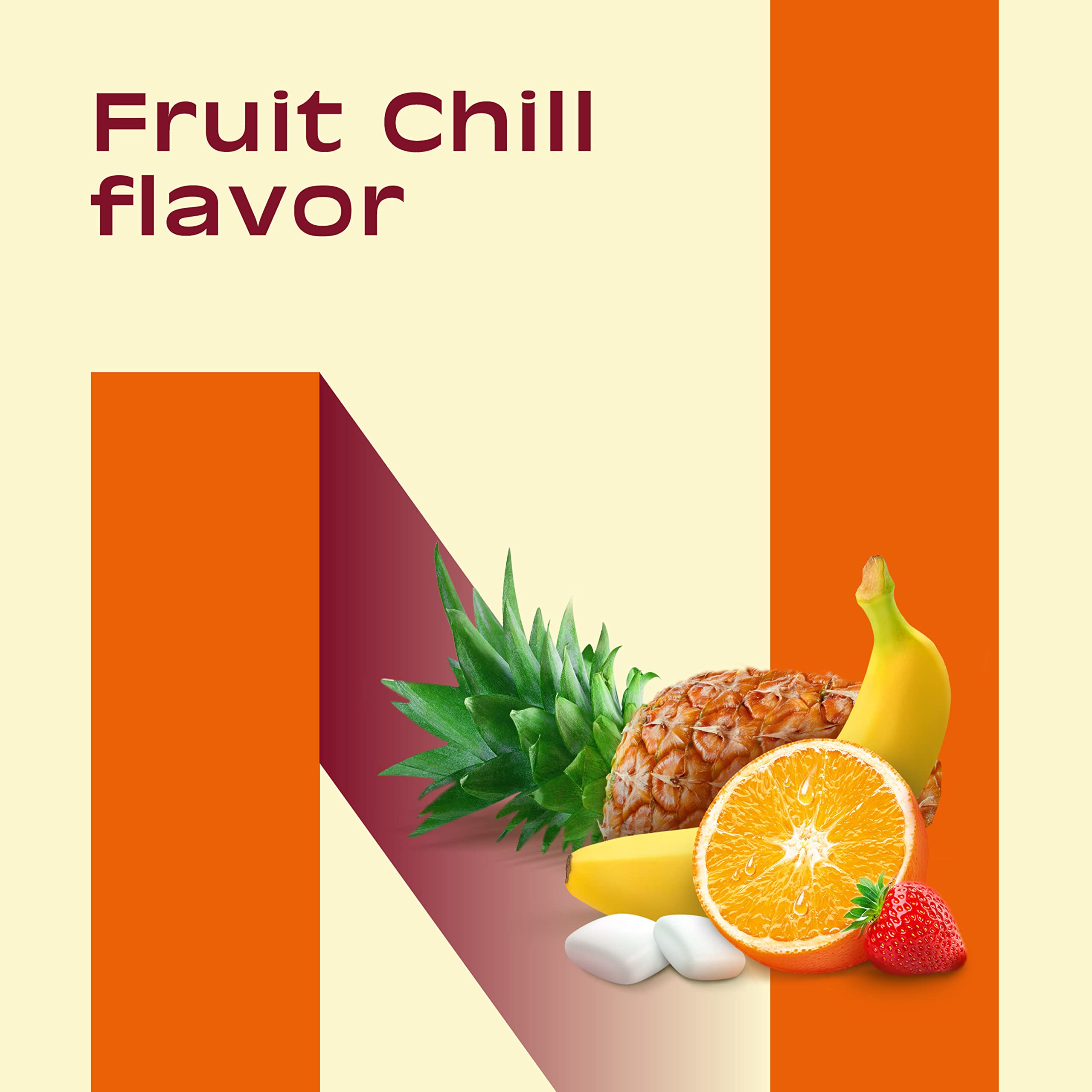 Nicorette 2 mg Nicotine Gum to Help Stop Smoking - Fruit Chill Flavored Nicorette