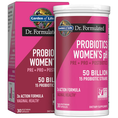 Garden of Life Dr Formulated Once Daily 3-in-1 Complete Prebiotics, Postbiotics 