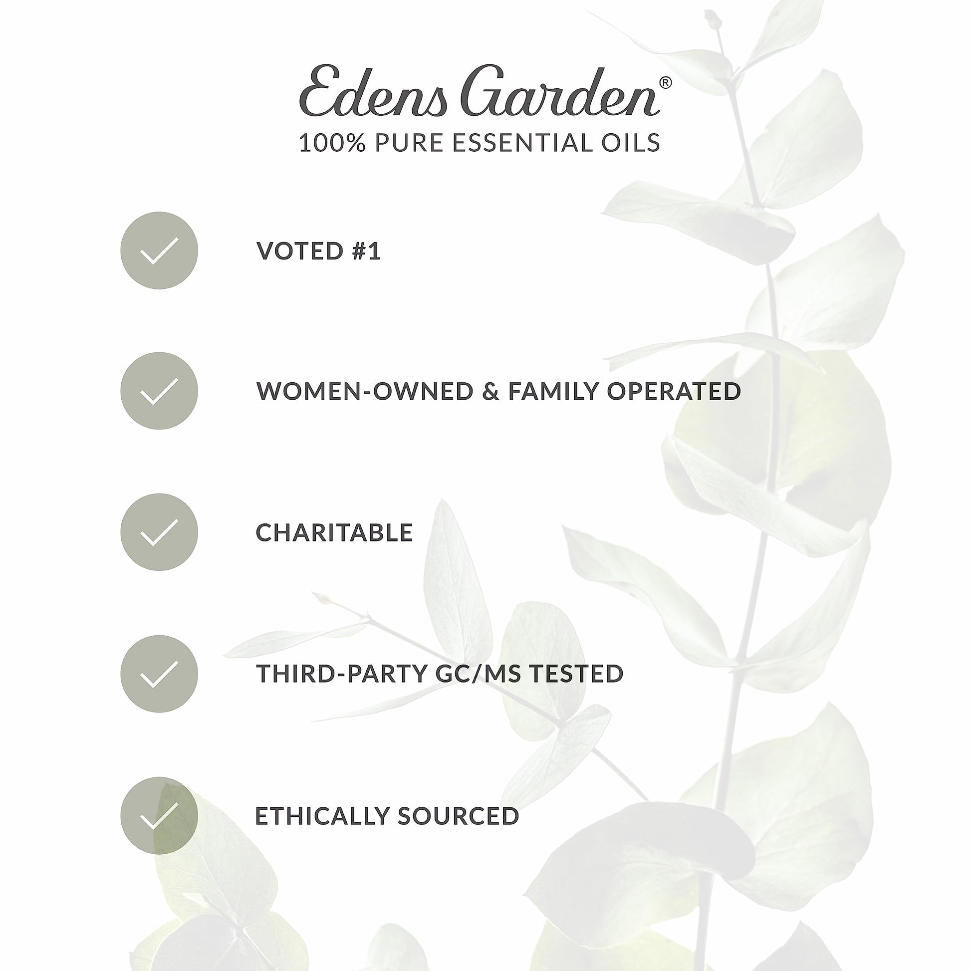 Edens Garden Essential Oil Roll-On Set (Good Night, Peppermint, Stress Less)- Aromatherapy Roller Edens Garden