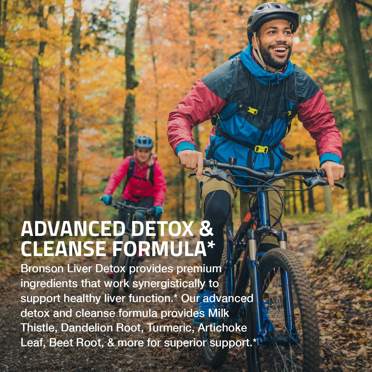 Bronson Liver Detox Advanced Detox & Cleansing Formula Supports Health Liver Function Bronson