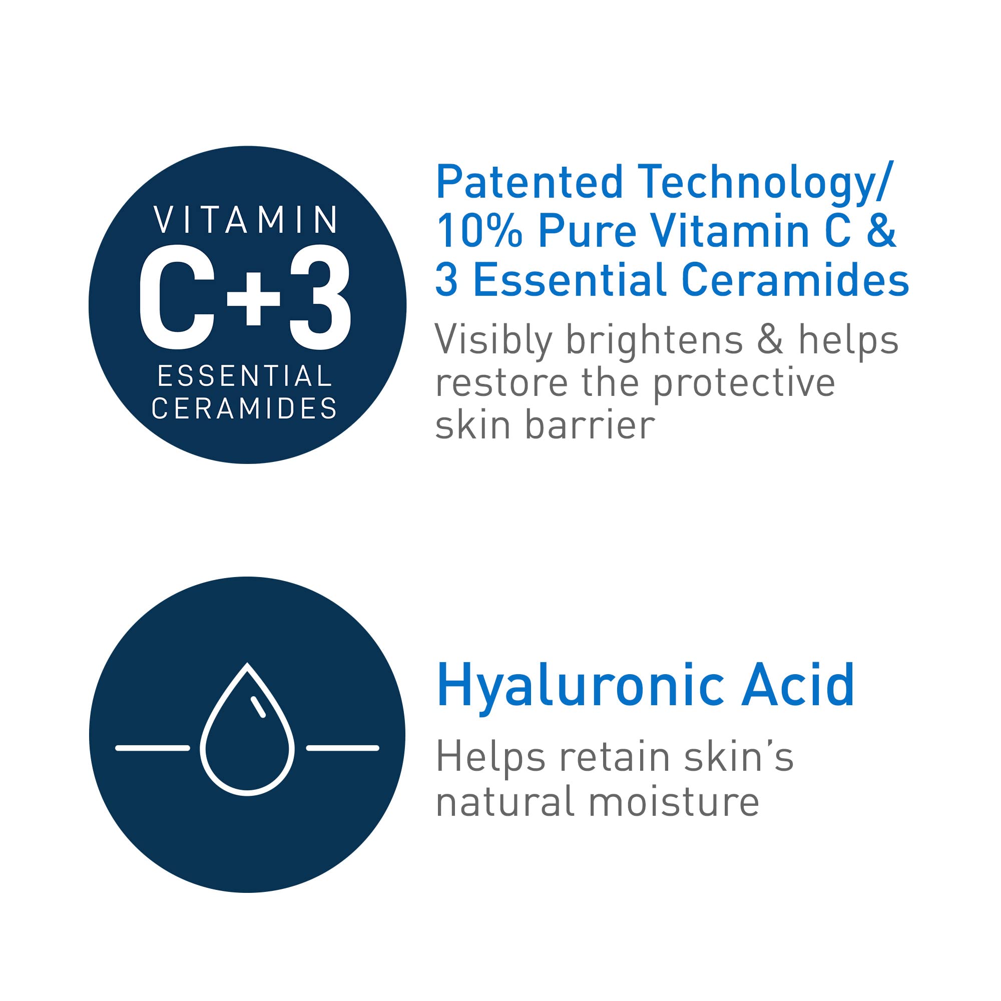 CeraVe Vitamin C Serum with Hyaluronic Acid | Skin Brightening Serum for Face CeraVe