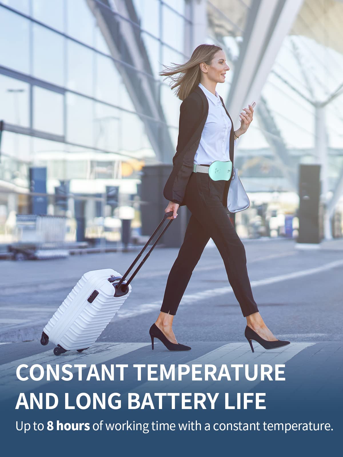 Slimpal Period Heating Pad for Cramps, FSA HSA Eligible Approved, Portable Heat Pad Slimpal