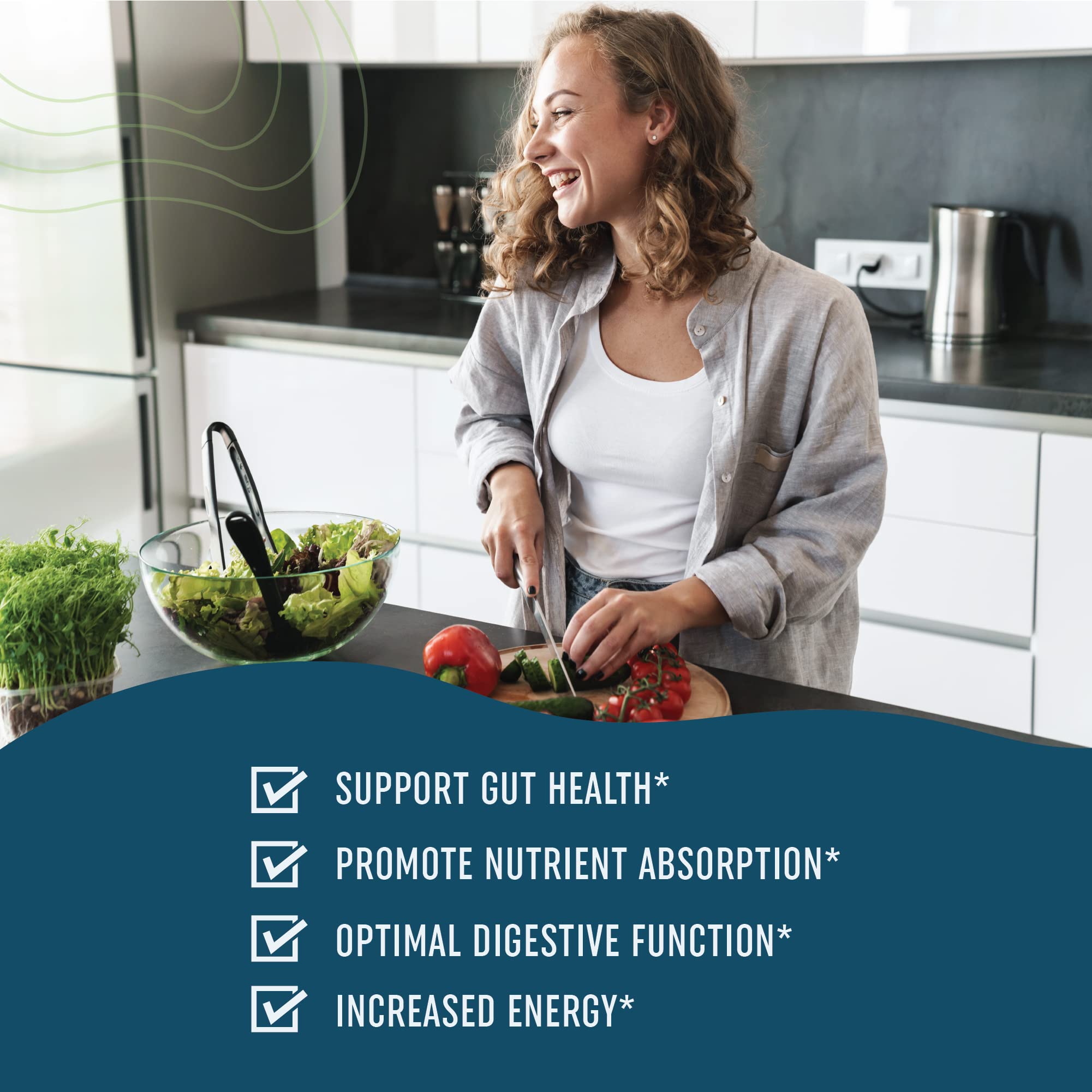 Digestive Enzymes with Probiotics for Bloating Relief & Digestive Health MAV NUTRITION