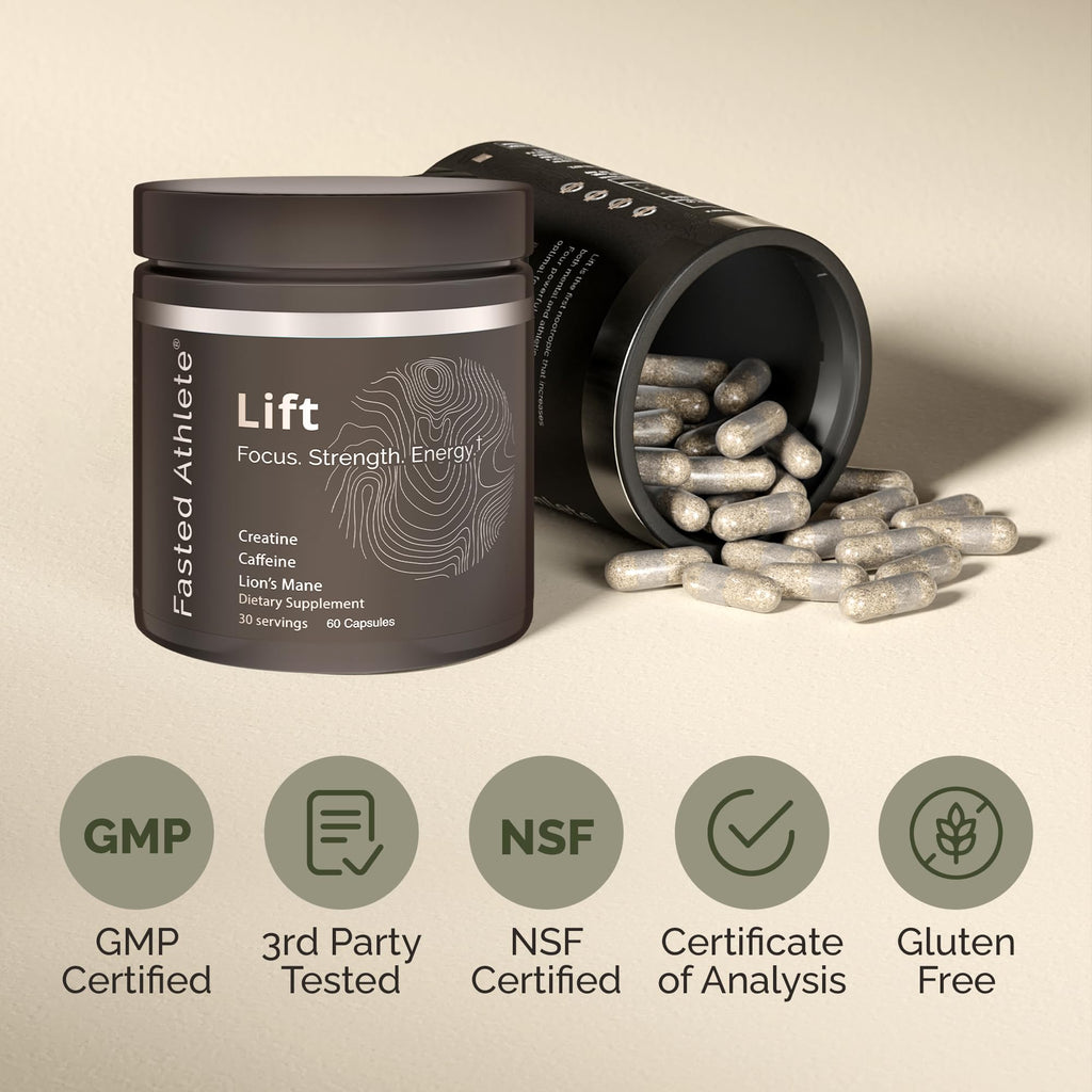 Lift – Nootropic Brain Booster Supplement for Productivity, Focus & Energy