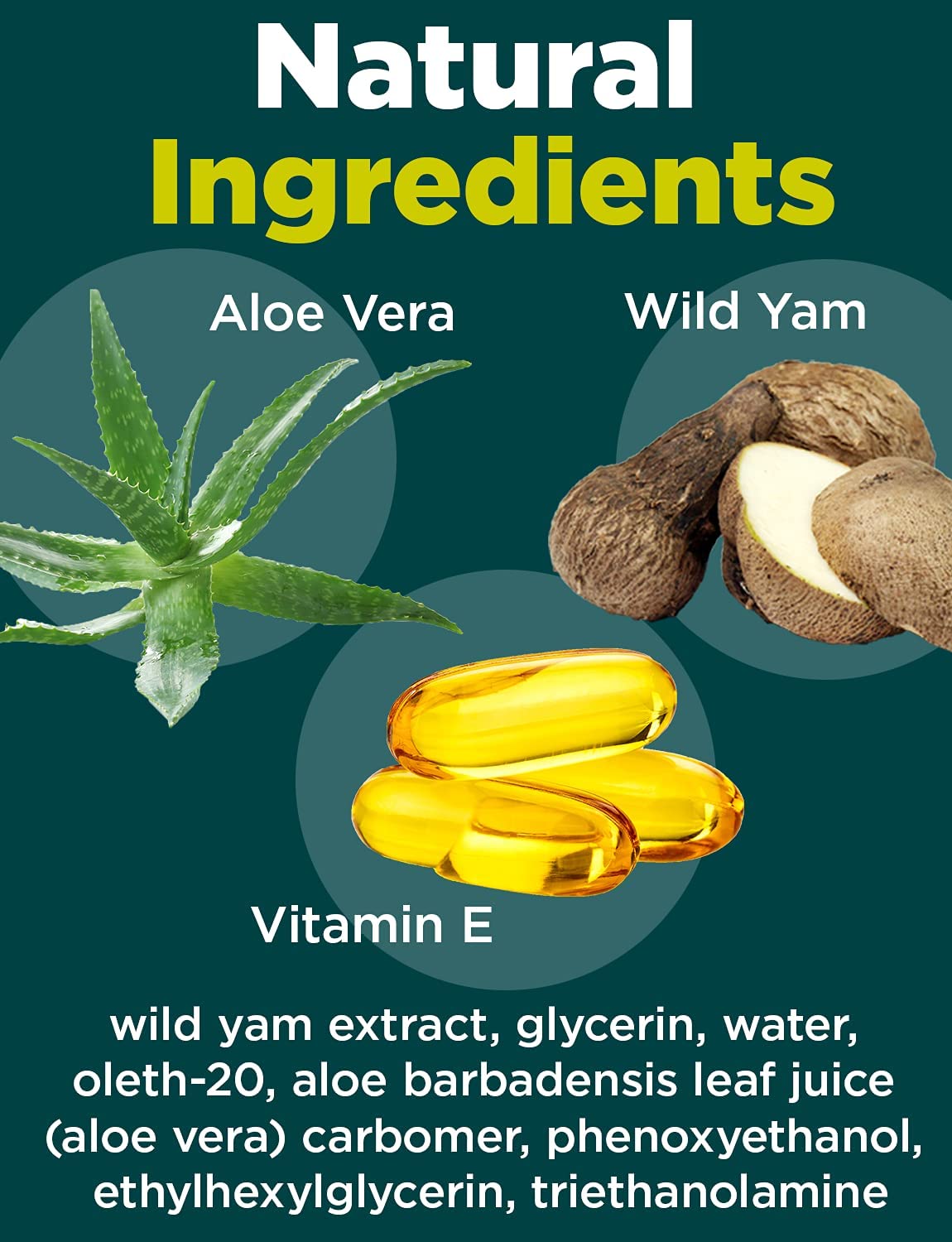 At Last Naturals Wild Yam Gel Extra Strength Menopause Relief, Perimenopause At Last Naturals