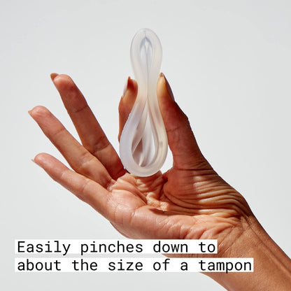 Flex Reusable Disc | Reusable Menstrual Disc | Tampon, Pad, and Cup Alternative | Capacity of 6 Super