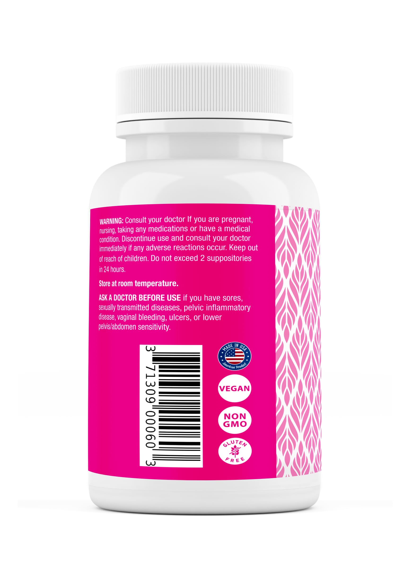 Safrel Boric Acid Vaginal Suppositories - 100% Pure Made in USA - Intimate Health Support Safrel