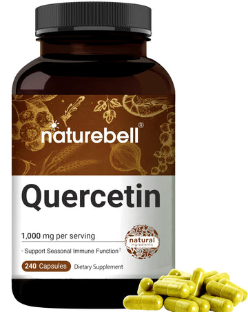 NatureBell Quercetin 1000mg Per Serving | 240 Capsules, Ultra Strength Quercetin