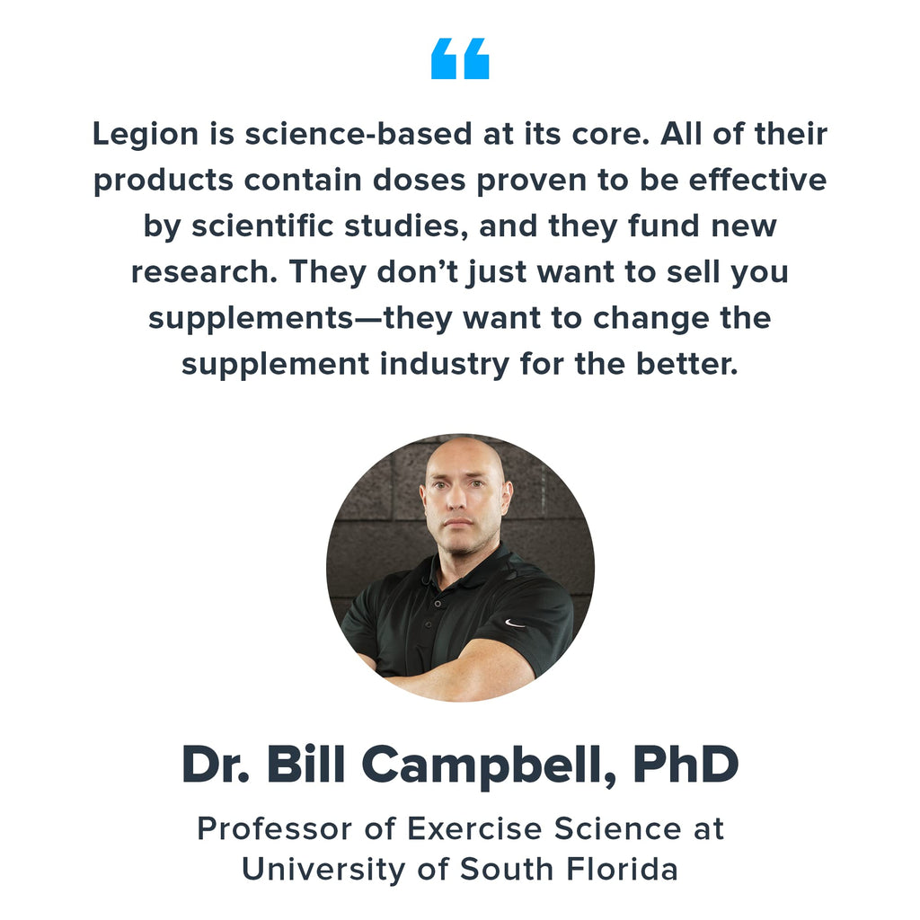 LEGION Pulse Pre Workout Supplement - All Natural Nitric Oxide Preworkout Drink