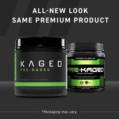 Kaged Original Pre Workout Powder | Berry Blast | Pre-Kaged | Formulated with Creatine