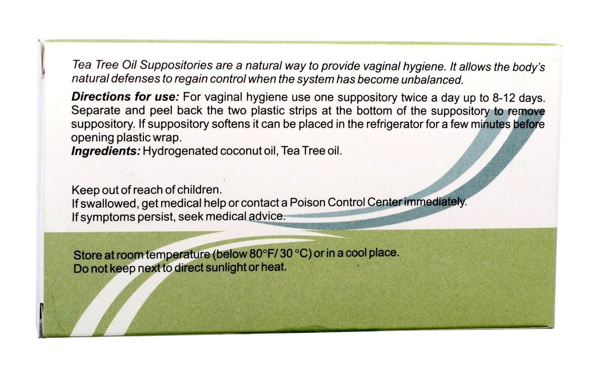 Suppositories with Tea Tree Oil (10 pcs) by PhytoLab My Store