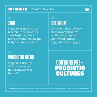 Health By Habit Gut Health Supplement (60 Capsules) - Contains 1.5 Billion probiotic