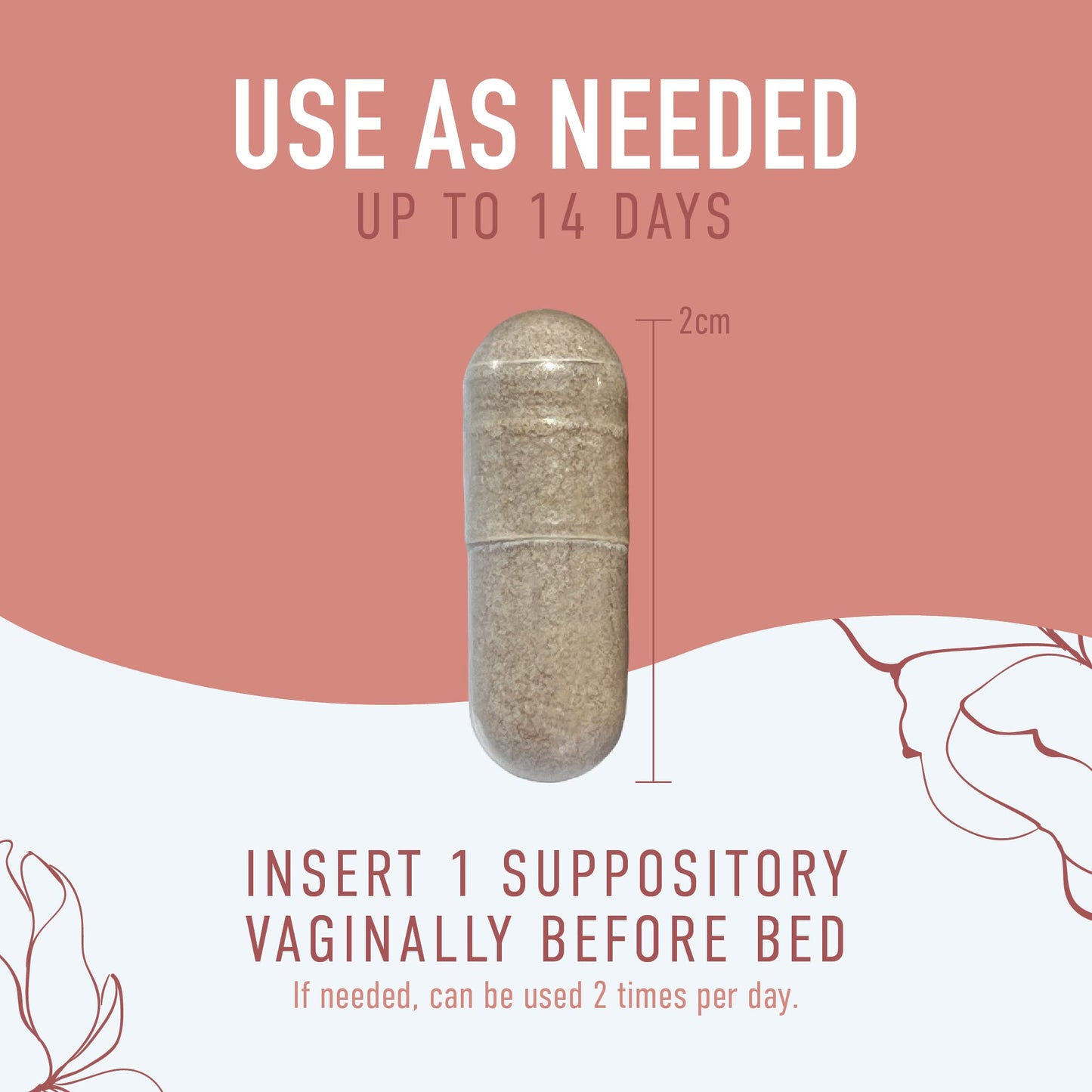 Boric Acid Suppositories for Women | 600mg | for pH Balance, Vaginal Odor & Itching | Feminine Intimate Health