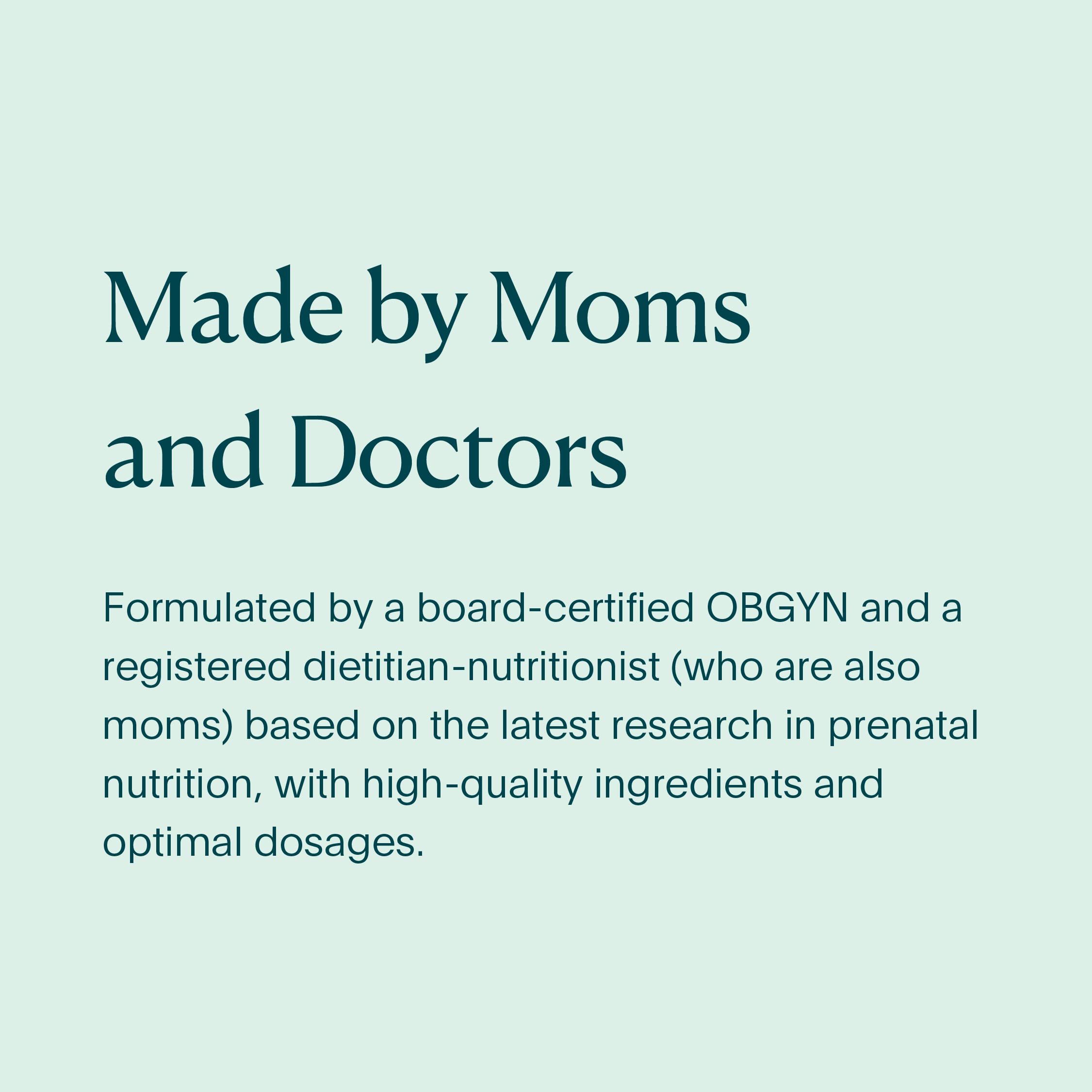 NATALIST Daily Prenatal Packs Daily Preconception & Pregnancy Formula Women's NATALIST