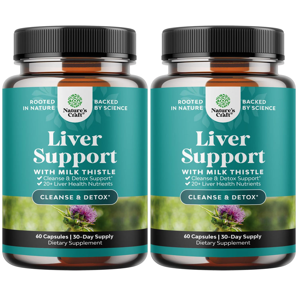 Liver Cleanse Detox & Repair Formula - Herbal Liver Support Supplement