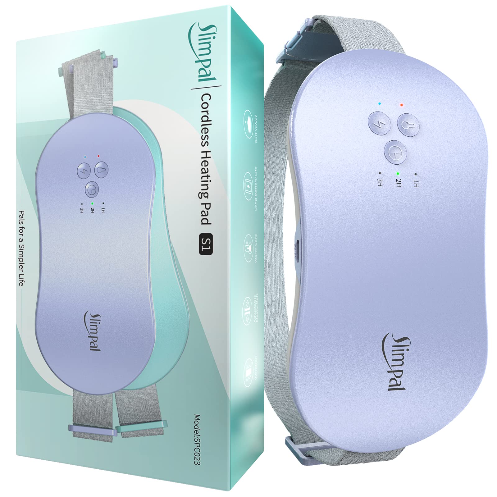 Slimpal Period Heating Pad for Cramps, FSA HSA Eligible Approved, Portable Heat Pad 