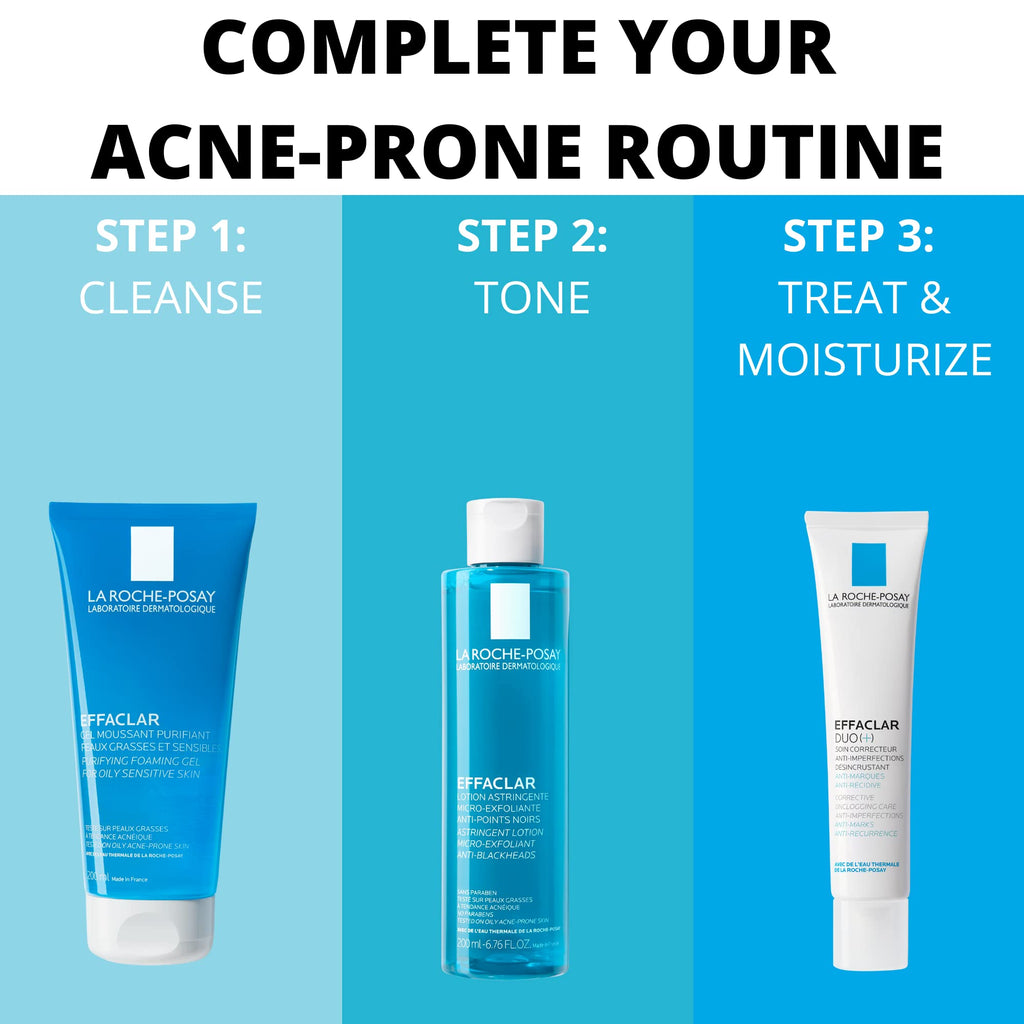 La Roche-Posay Effaclar Purifying Foaming Gel Cleanser for Oily Skin