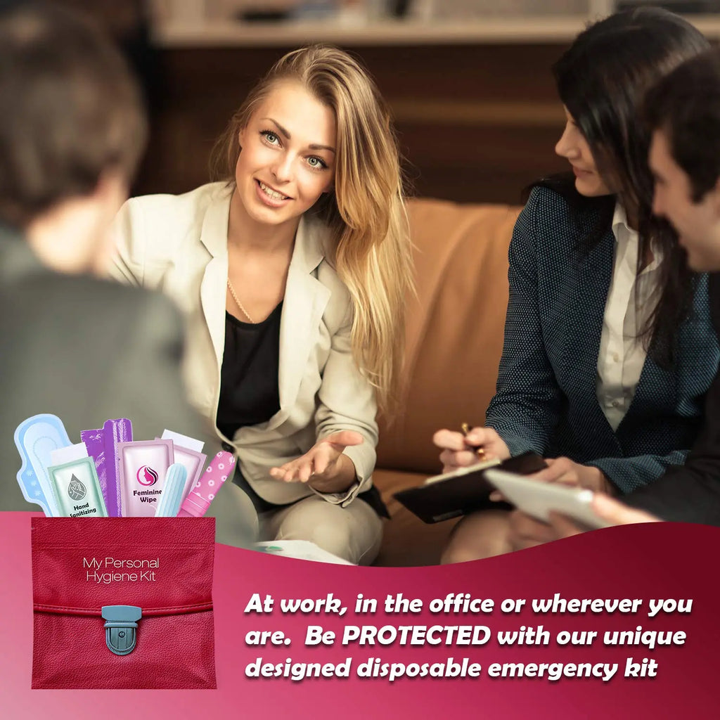 Menstrual Kit All-in-One | Convenience on The Go | Single Period Kit Pack for Travelling, Tweens pH Advantage