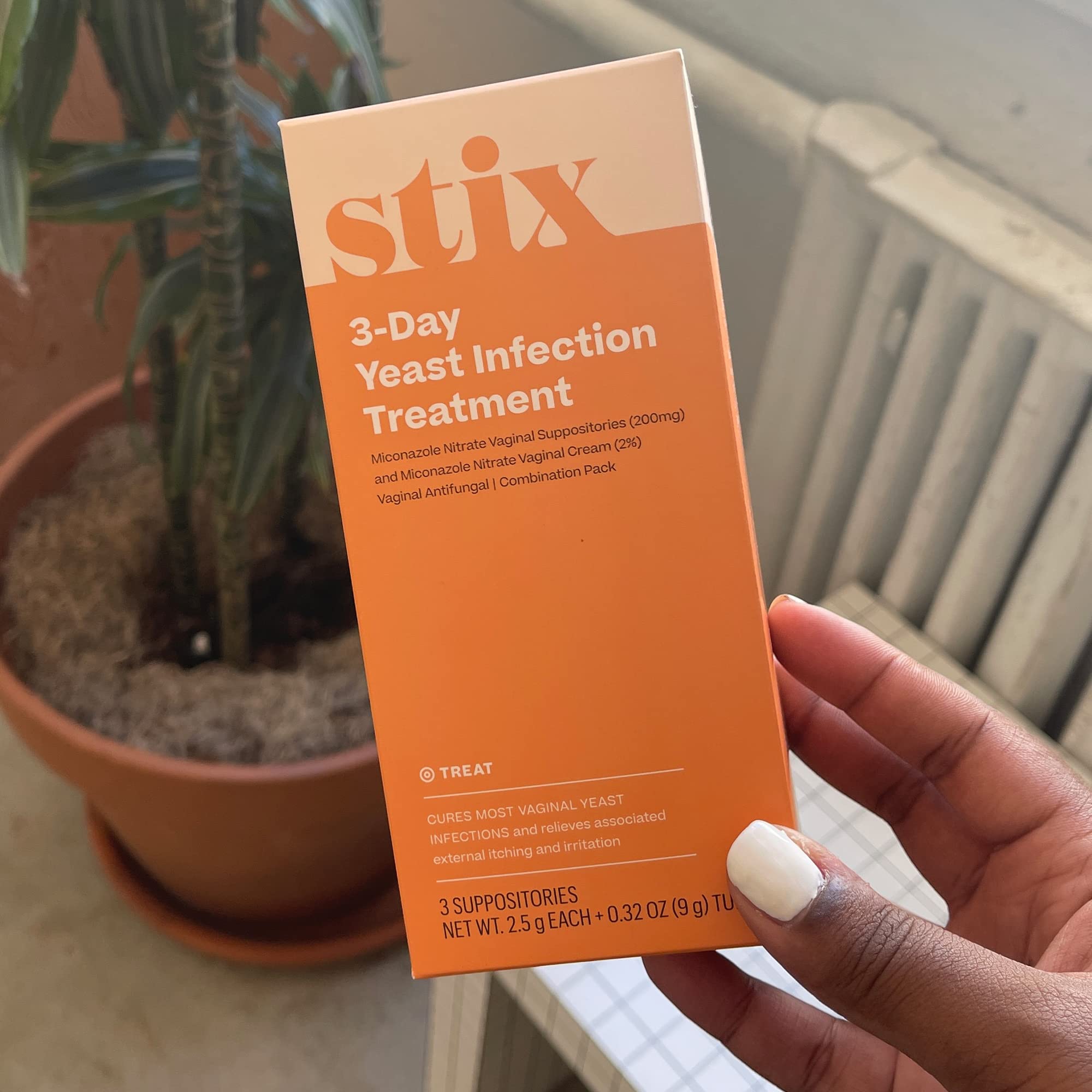 Stix 3-Day Yeast Infection Treatment for Women - Relieves External Itching & Irritation Get Stix