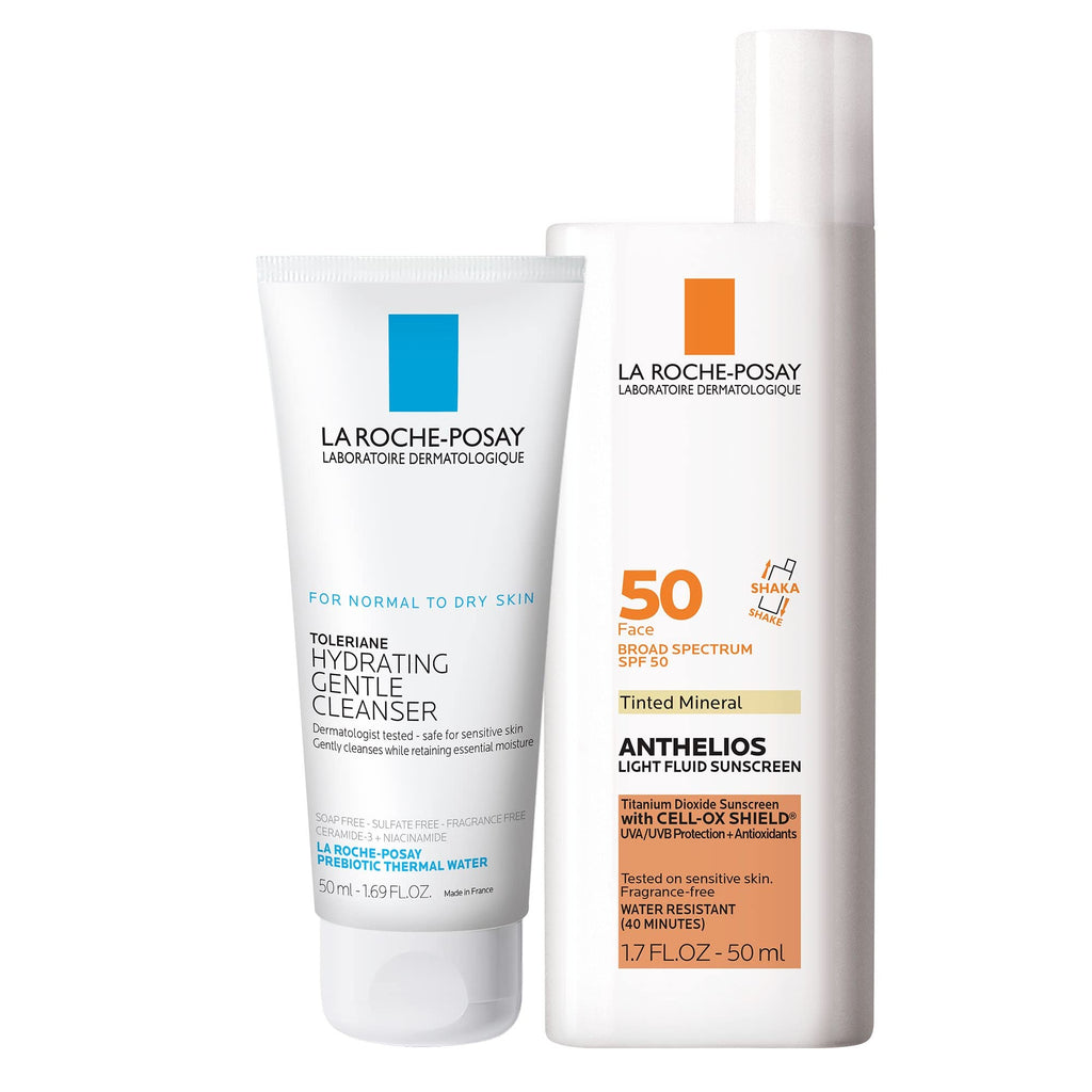 La Roche-Posay Anthelios Tinted SPF 50 Sunscreen & Toleriane Gentle
