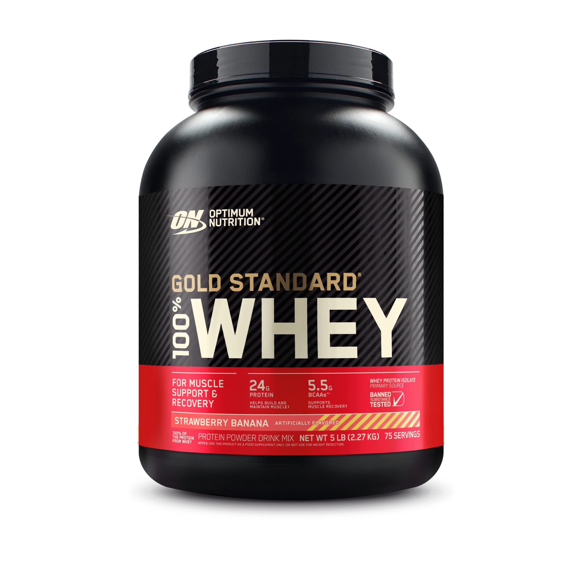 Optimum Nutrition Gold Standard 100% Whey Protein Powder & Gold Standard Pre-Workout Optimum Nutrition