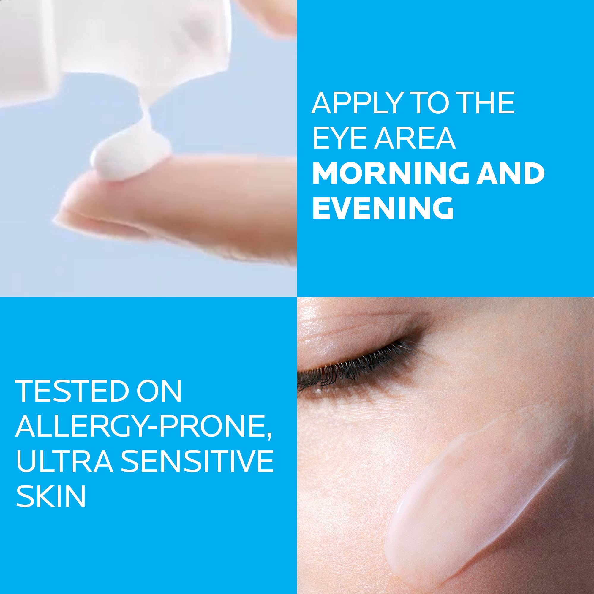 La Roche-Posay Toleriane Dermallergo Eye Cream Soothing Repair Moisturiz