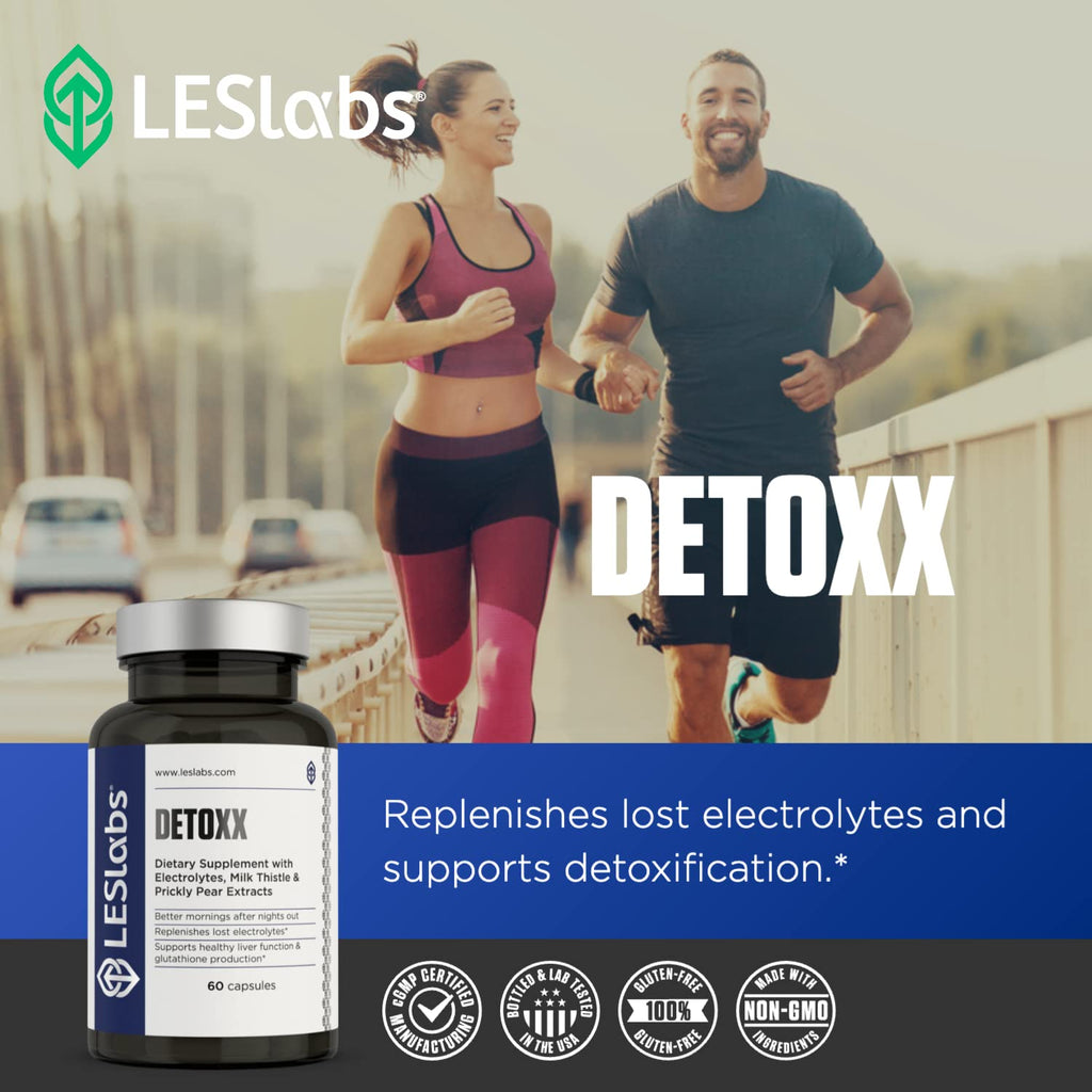 LES Labs DeToxx – Better Mornings & Recovery, Liver Support, Electrolyte Replenishment