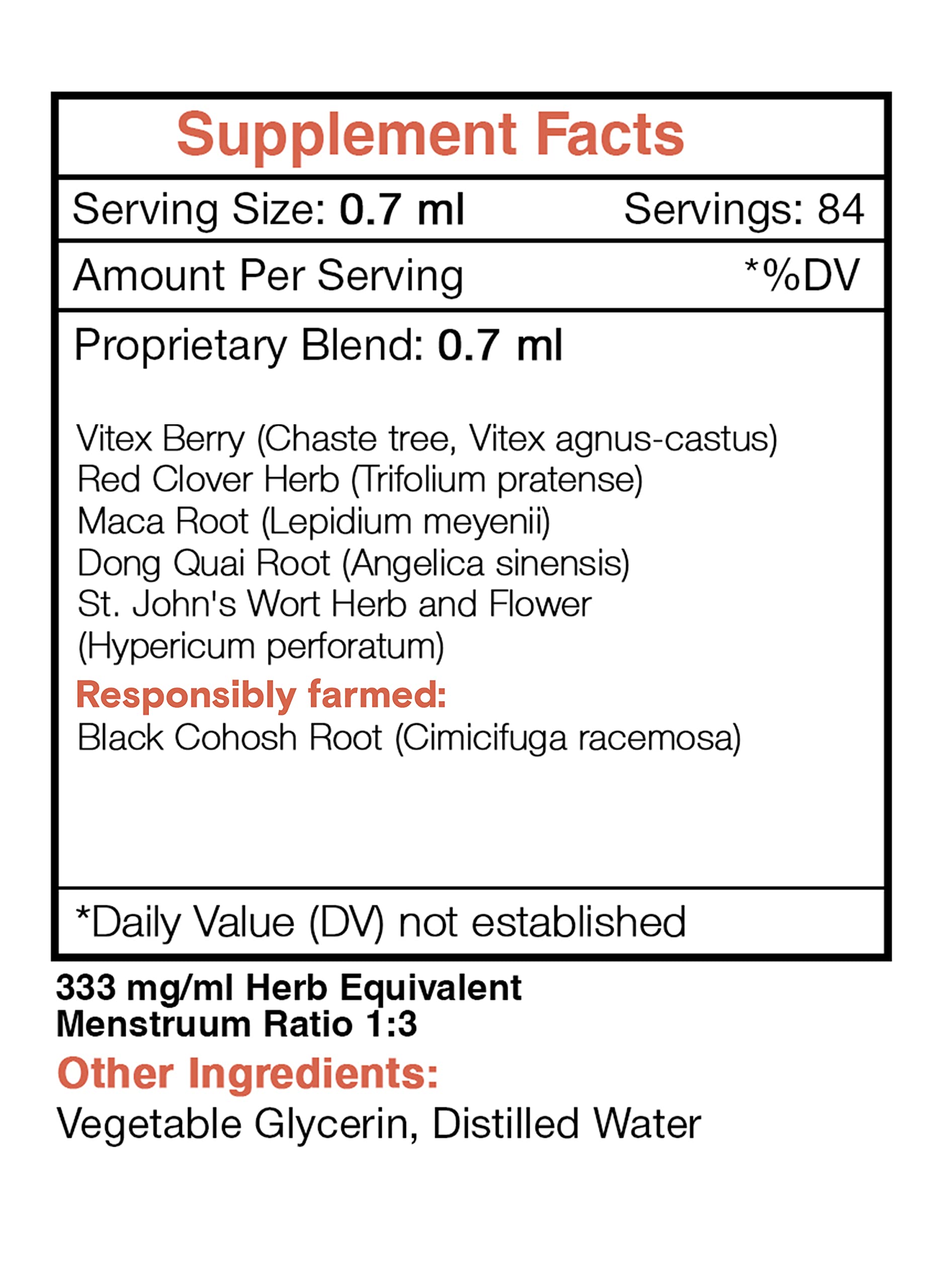 Secrets of the Tribe - Menopause Secret, Herbal Supplement Blend Drops Alcohol-Free Liquid Extract Secrets of the Tribe