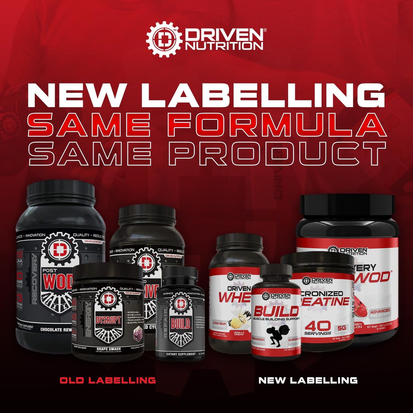 Driven WHEY- Grass Fed Whey Protein Powder: Delicious, Clean Protein Shake