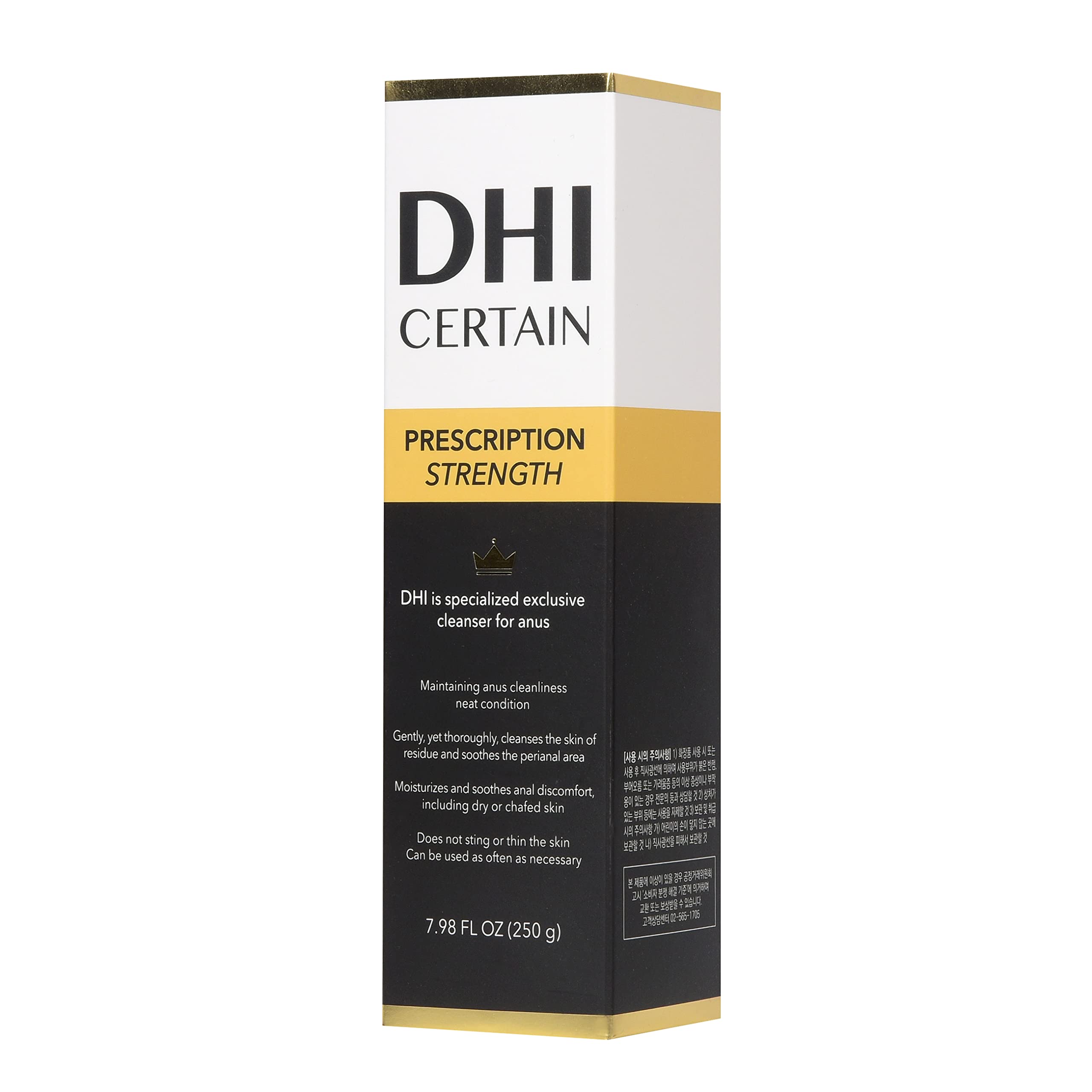 DHI PROBIOTIC Certain Intimate Wash for Men with 3 kinds of probiotics plus 20 Premium Natural DHI