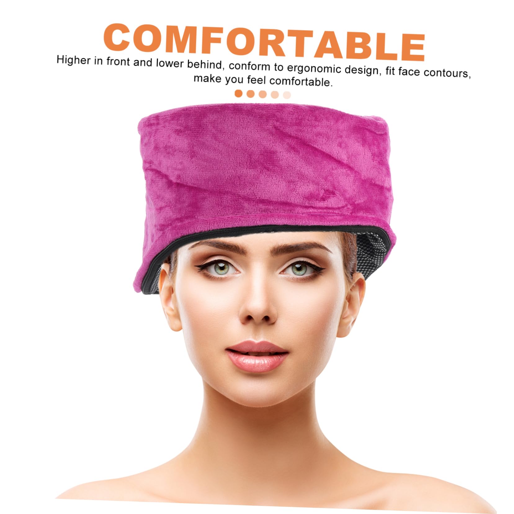 Balacoo Hair Massager Smokeless Moxa Cap Hot Heads Heating Cap Moxa Massager Heat Compress balacoo