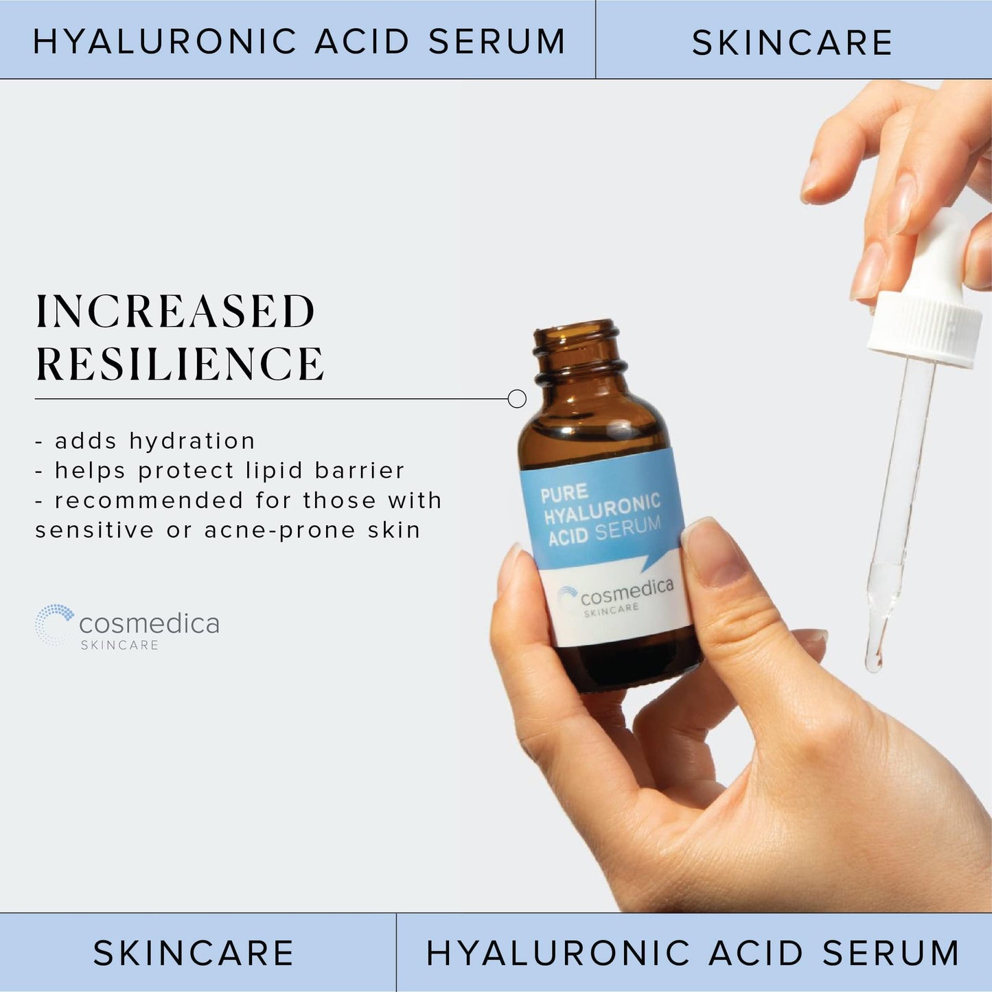 Hyaluronic Acid Serum for Skin 100% Pure Anti Aging Serum Intense Hydration