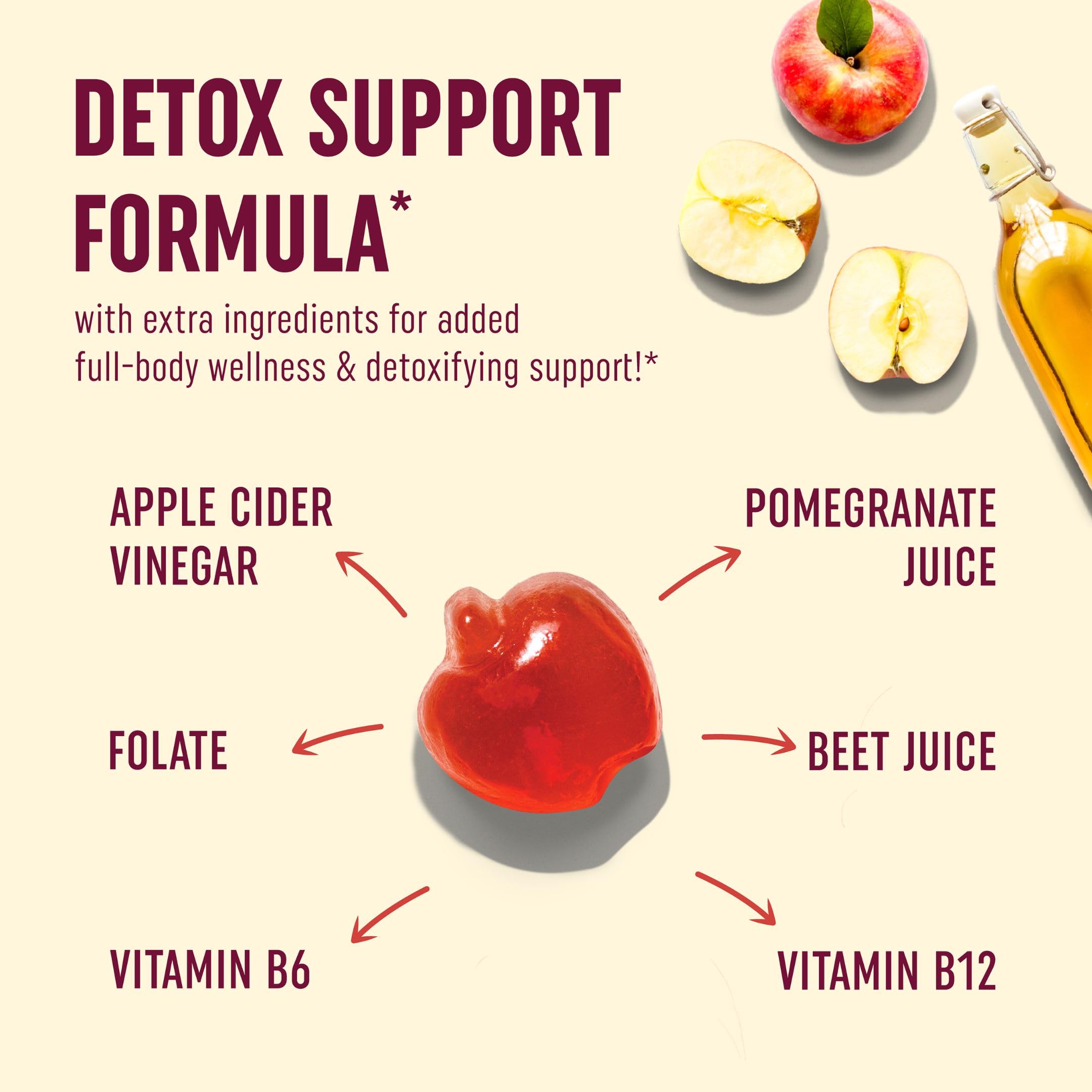 Organic Apple Cider Vinegar Gummies (60 Ct.) | Weight, Digestion, Detox, Immunity & Diet Support MAV NUTRITION