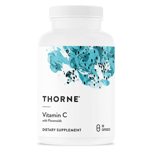 THORNE Vitamin C - Blend of Vitamin C and Citrus Bioflavonoids from Oranges - Support 