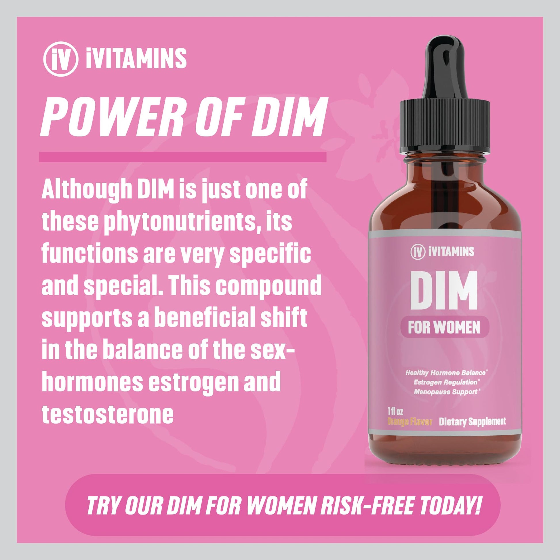 Dim Supplement Women | Dim | Estrogen Supplement for Women | Dim Supplement | Dim for Women iVitamins