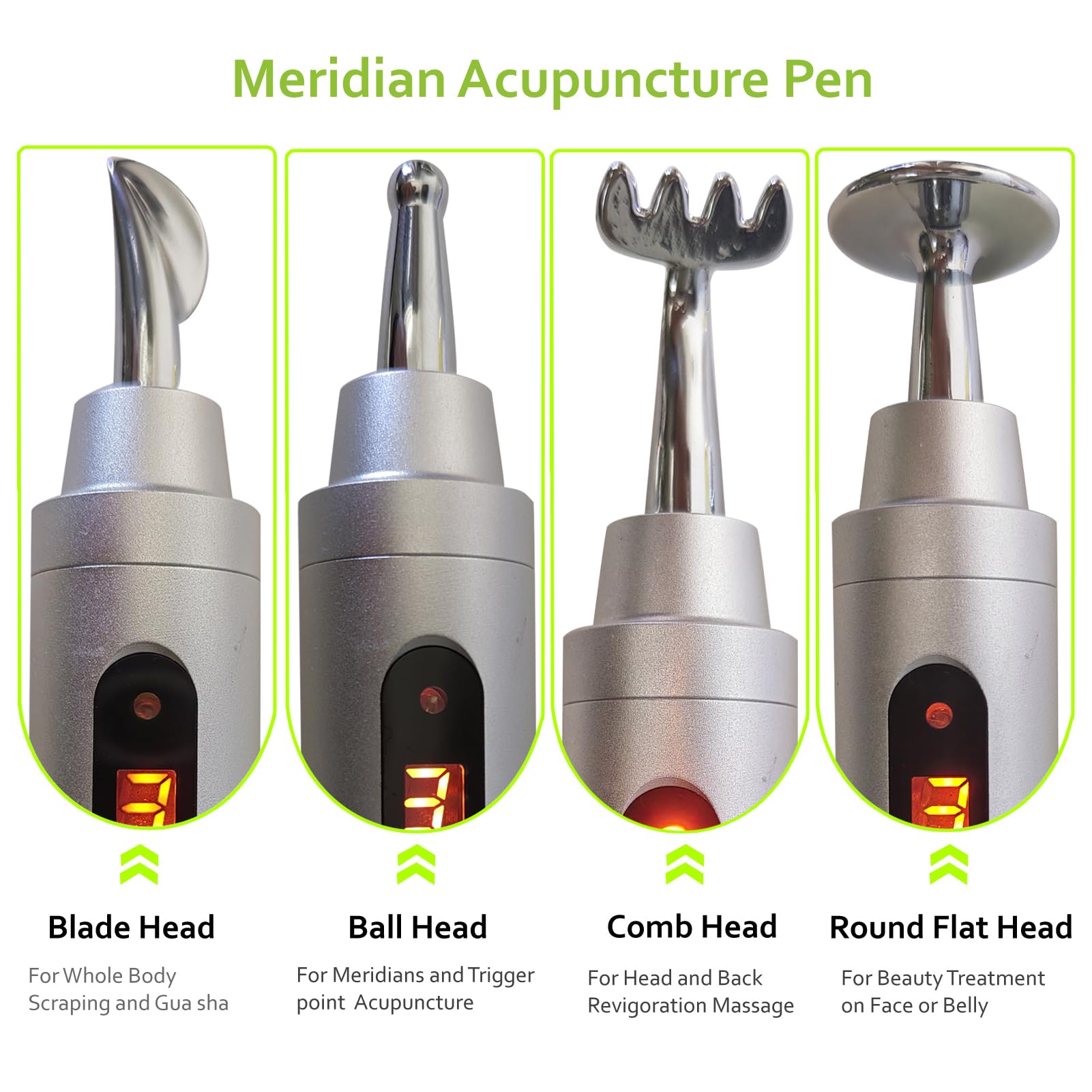 Global Care Market Meridians Energy Pen - Electronic Meridian Acupuncture Massage Pen Global Care Market
