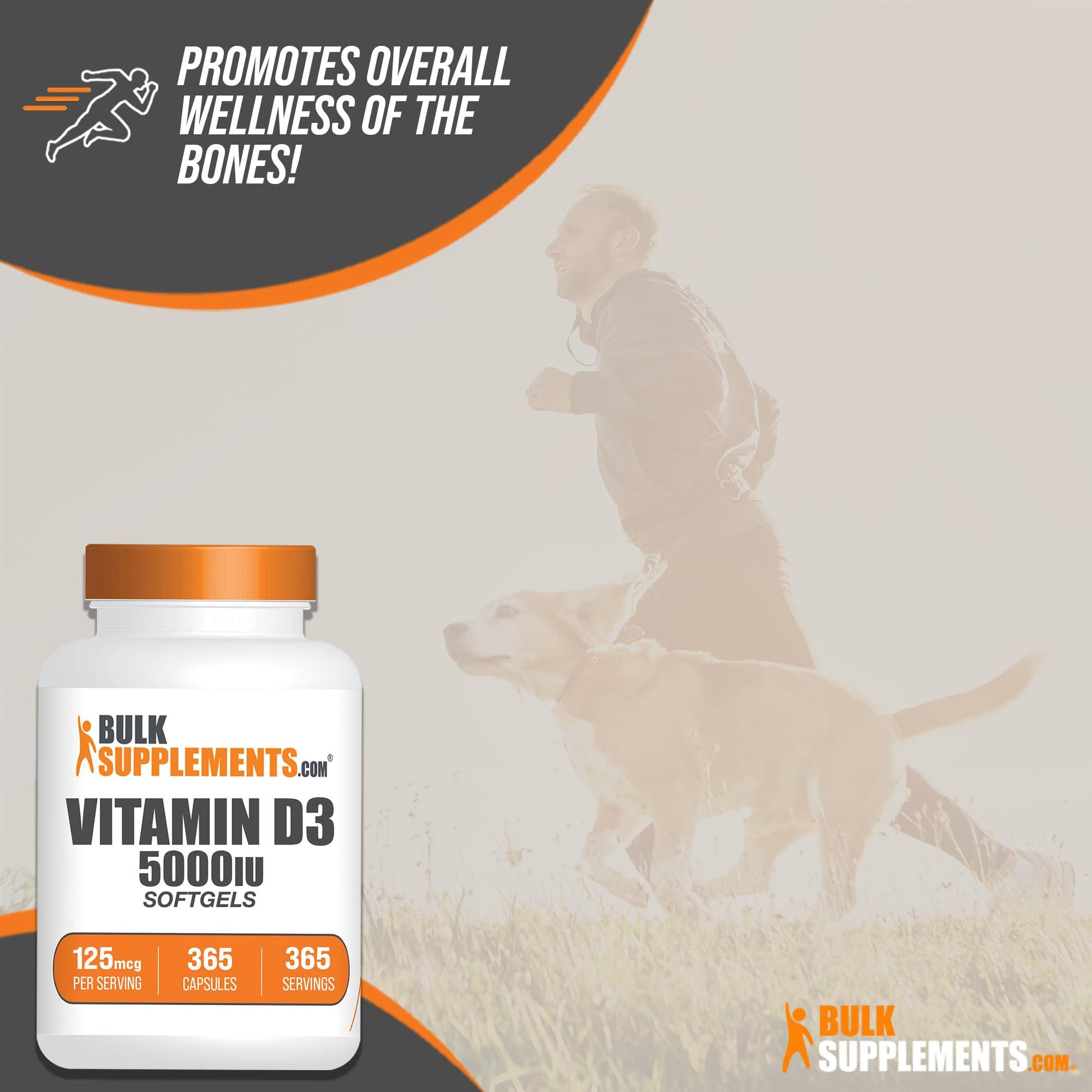 BULKSUPPLEMENTS.COM Vitamin D3 5000IU Softgels - Cholecalciferol, D3 Supplement BULKSUPPLEMENTS.COM