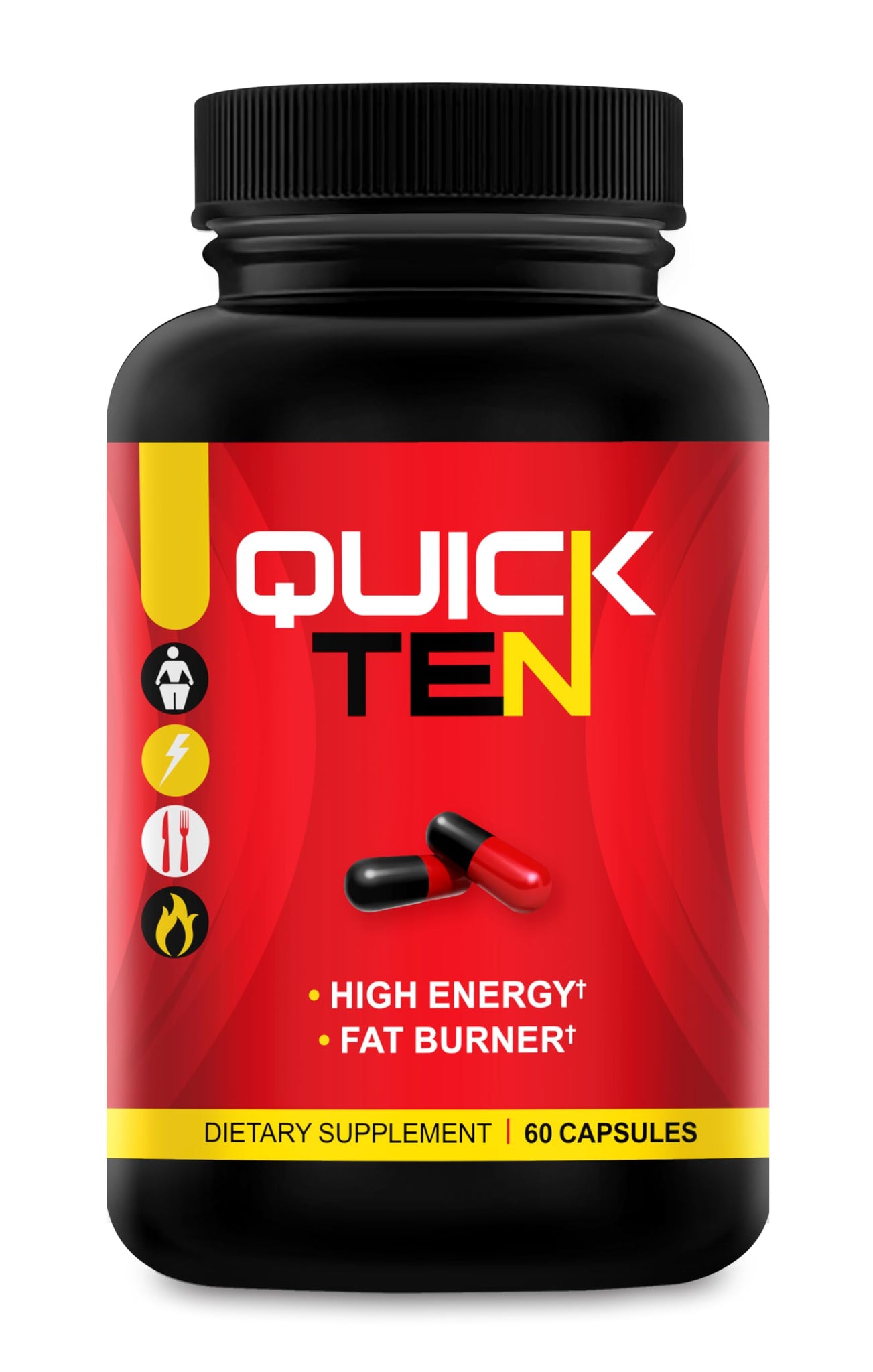 Nutriment Quick Ten - Best Weight Loss Pills - Natural Metabolism Booster Nutriment