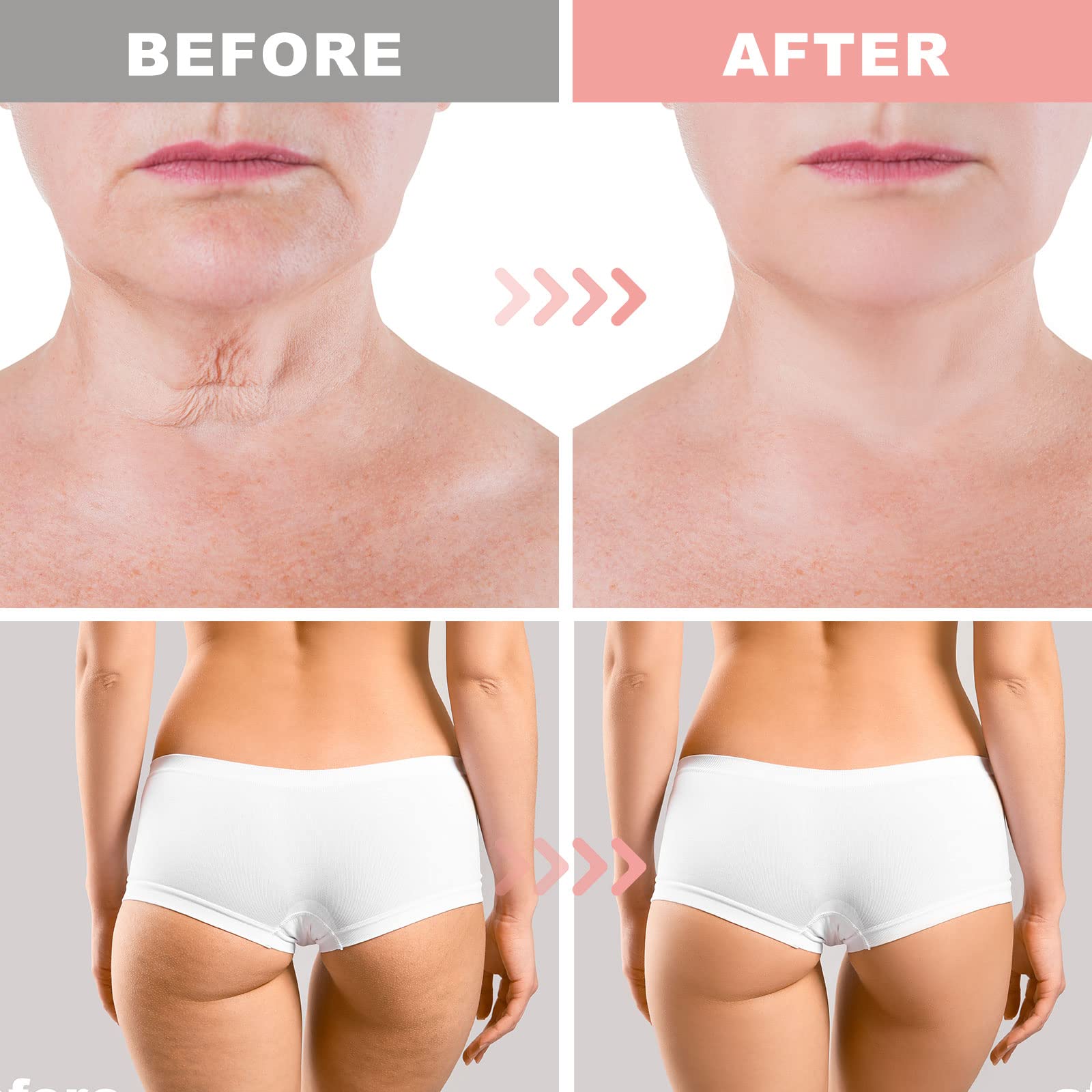 Hibiscus and Honey Firming Cream, Skin Tightening Lotion, Reduces the Look of Neck Lines CITYGOO