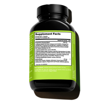 HUM Flatter Me Supplement for Daily Bloating - 18 Full Spectrum Digestive