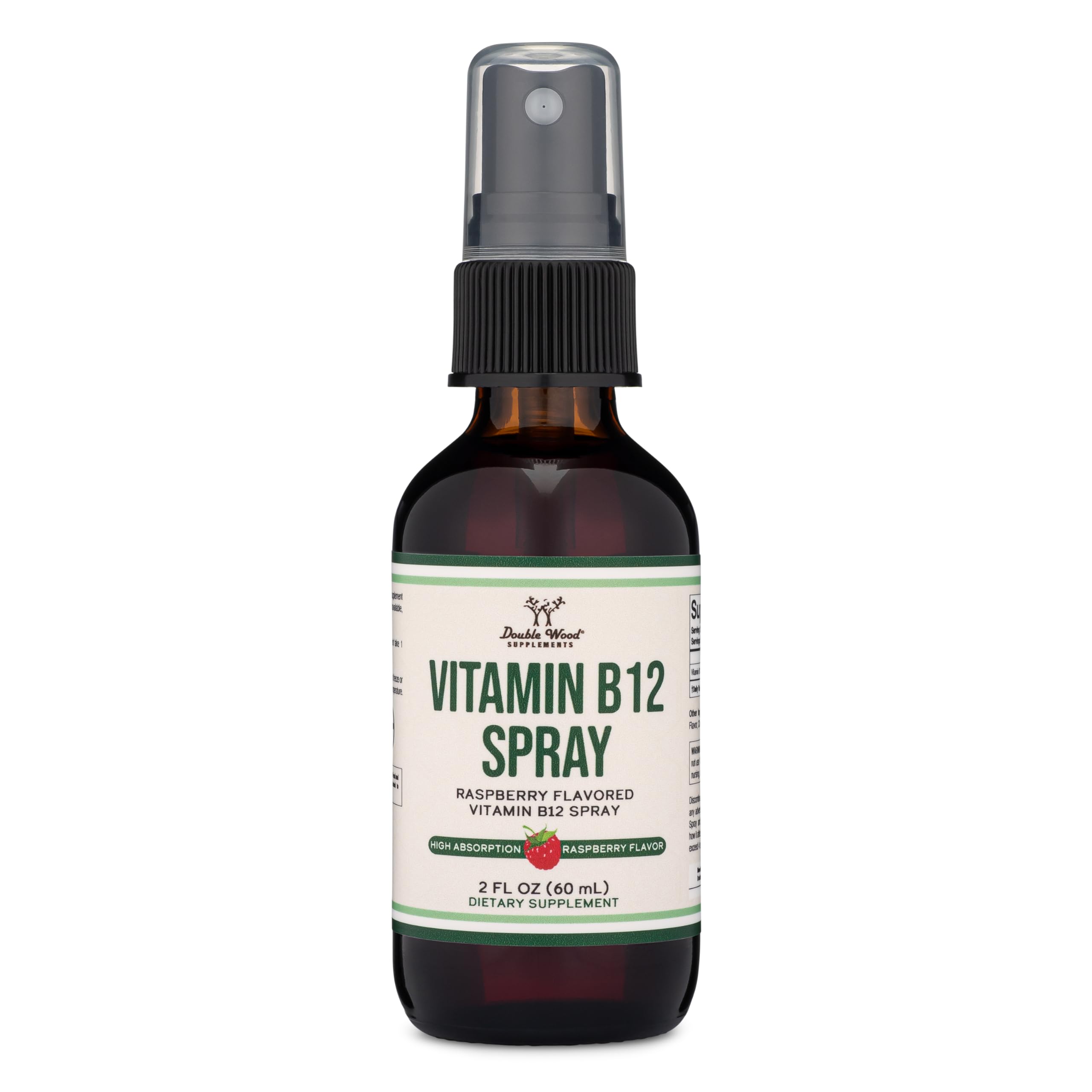 Vitamin B12 Sublingual Spray (2 Spray Dose of Vitamin 12 1000mcg, 3 Spray Serving Size 