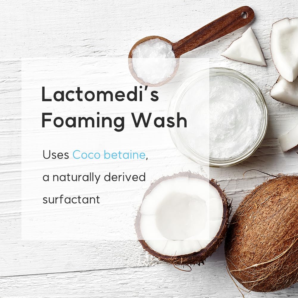 LACTOMEDI Feminine Foaming Wash | Gentle Foam Cleanser for Intimate Hygiene | pH-Balanced Formula